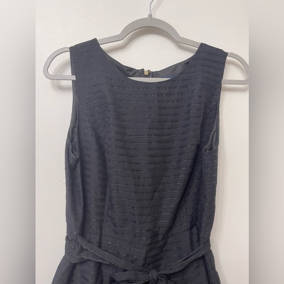 Tommy Hilfiger Black Illusion Strip Fit and Flare Dress - Picture 5 of 10